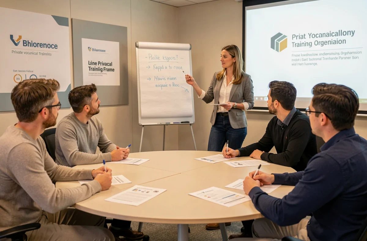Formatrice animant une session de formation professionnelle pour adultes chez Sud-Ouest Formations